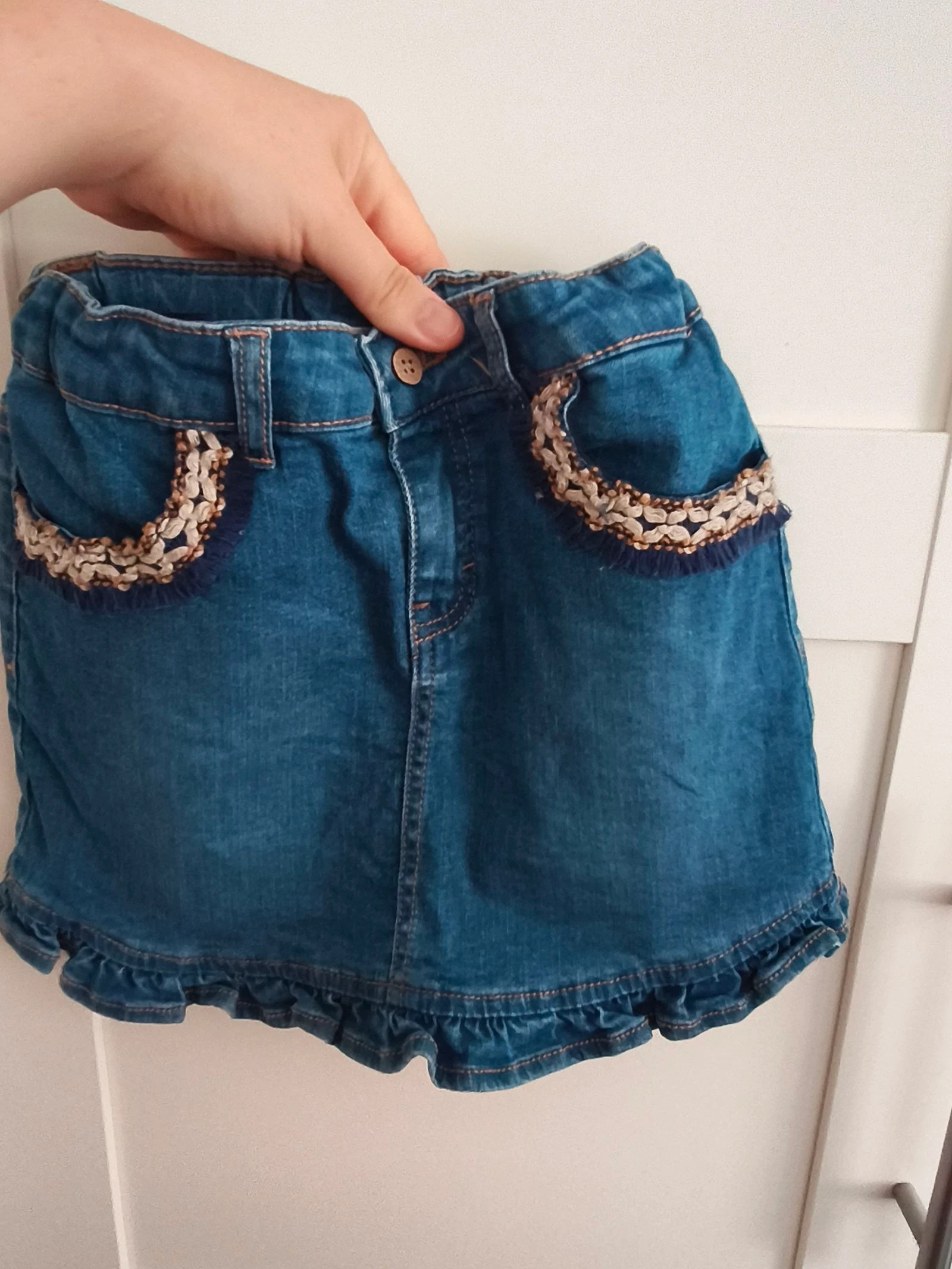 Falda vaquera niña mayoral talla 7 